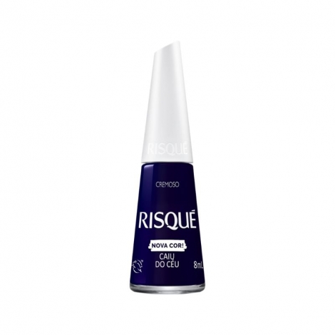 Esmalte Risque Nu Caiu Do Ceu Cremoso 8Ml