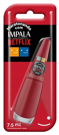 ESMALTE IMPALA NETFLIX NETINHA CREMOSO 7,5mL