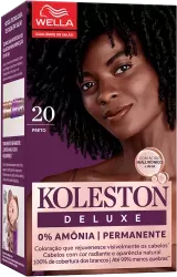 Tinta Koleston Deluxe sem amonia 2.0 Preto
