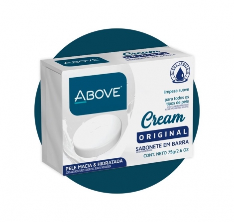 Sabonete Above 75G Cream Original