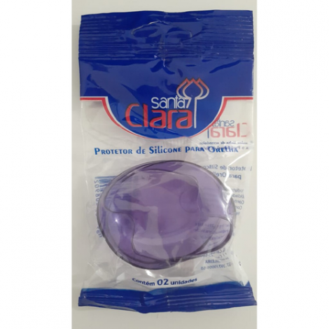 PROTETOR ORELHA SILICONE SANTA CLARA