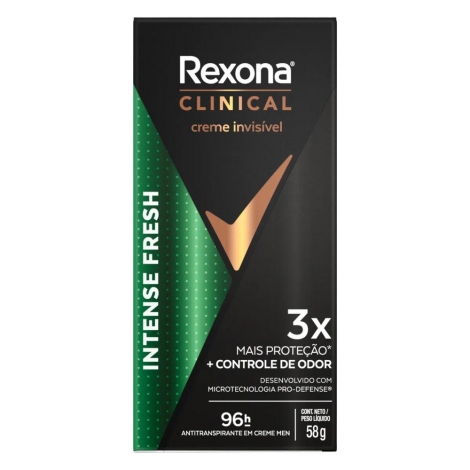 Desodorante Rexona Stick 58G Clinical Men Intense