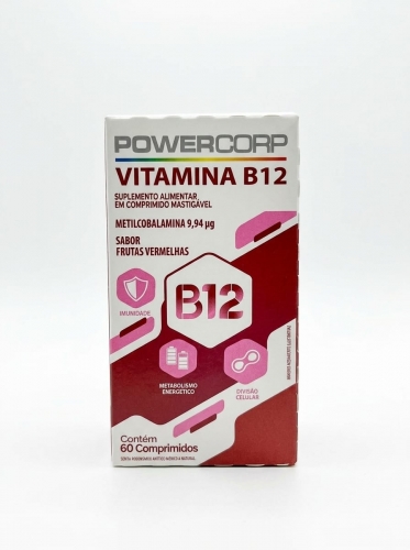 Vitamina B12 60 comprimidos Powercorp