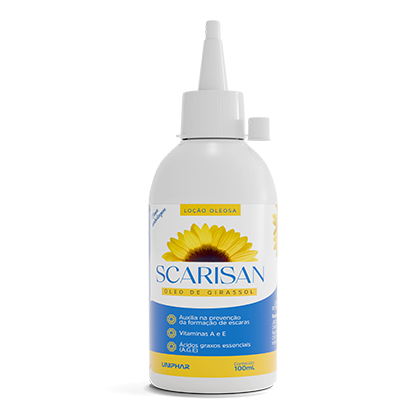 OLEO DE GIRASSOL LOCAO OLEOSA 100 ML SCARISAN