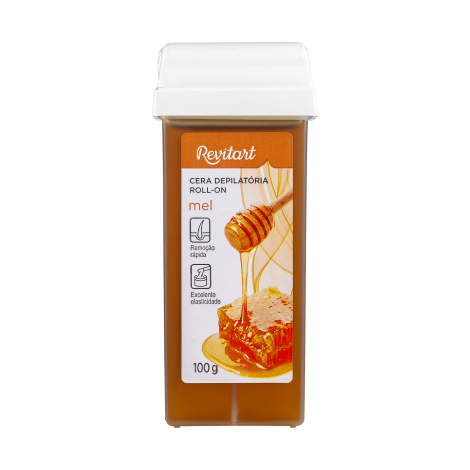 Cera Depil Revitart Roll On Quente Mel 100G