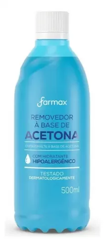 REMOVEDOR ESMALTE COM ACETONA 200 mL FARMAX