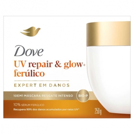 Creme Tratamento Dove 250G Uv Repair Glow+Ferulico