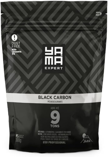 Pó Descolorante 300G Refil Black Carbon Yama
