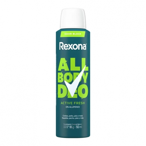 Desodorante Rexona Aero All Body Deo Activ Fresh 150mL