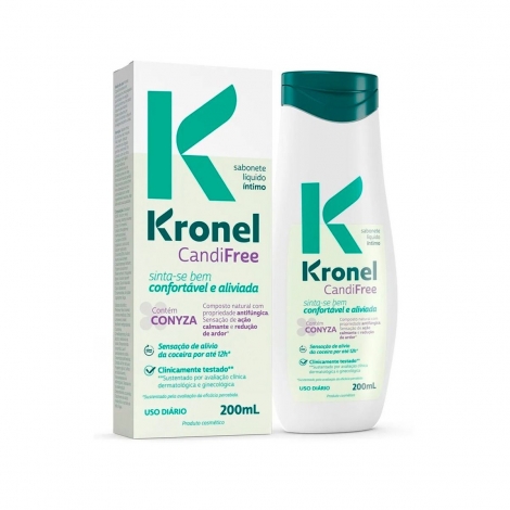 Sabonete Liquido Intimo Kronel Candifree 200mL