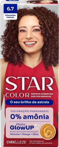 Tinta Star Color sem Amonia 6.7 Chocolate Intenso
