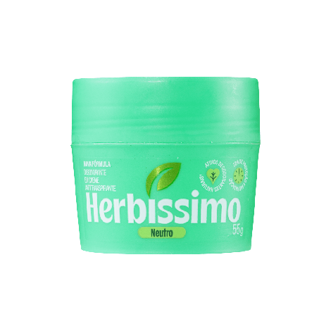 Desodorante em Creme  Herbíssimo Neutro Sem Perfume 55g