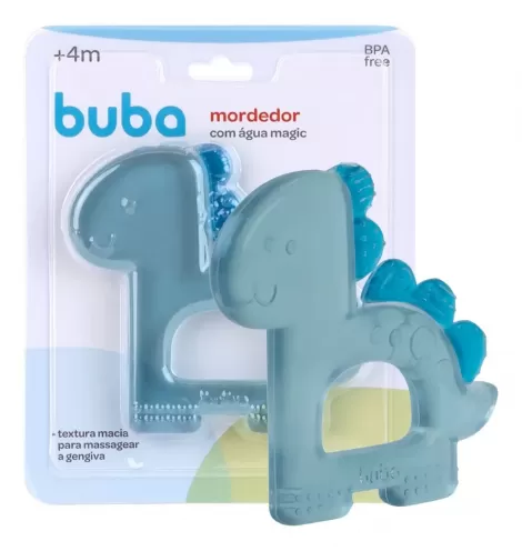Buba Mordedor Com Agua Magic Dino Verde