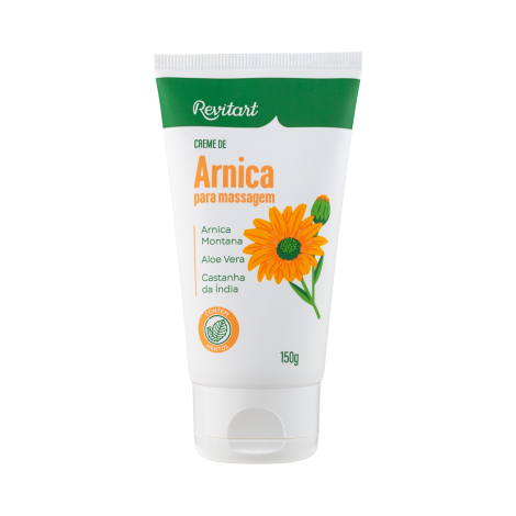 Creme de Arnica para Massagem Revitart Basics 150g