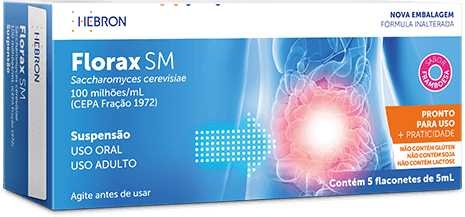 Florax Sm Adulto Sabor Framboesa 5 flaconetes de 5ml