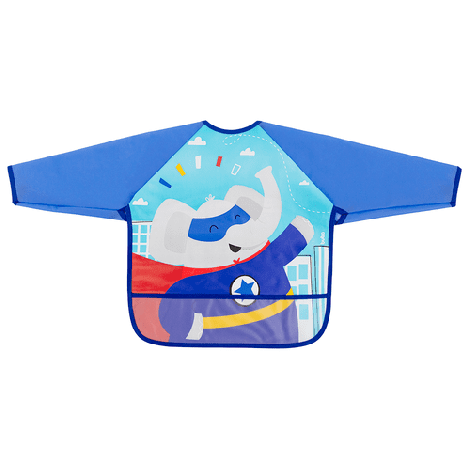 Buba Babador Avental Com Mangas Superhero