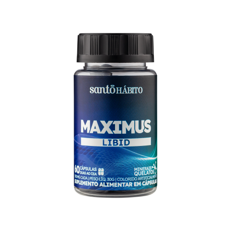 Suplemento Maximus Libid C60 Caps Santo Habito