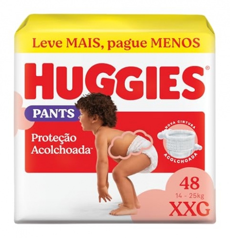 Fralda Descartável Huggies Supreme Care XXG 48 Unidades