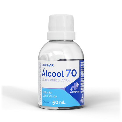 Álcool 70% Uniphar 50ml