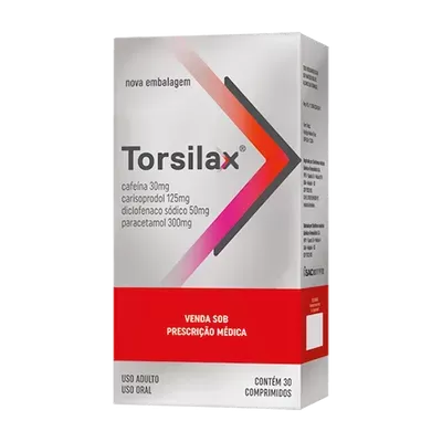 Torsilax com 30 Comprimidos