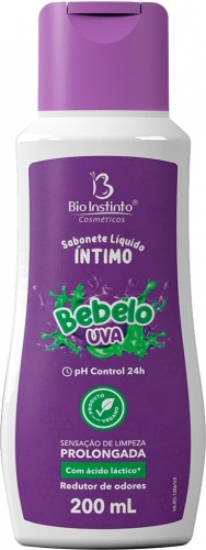 Sabonete Intimo Bebeloo Uva 200mL Bio Instinto