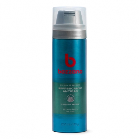Espuma de Barbear Bozzano Refrescante 200ml