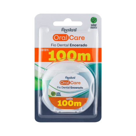 Fio Dental Revitart sabor menta 100M