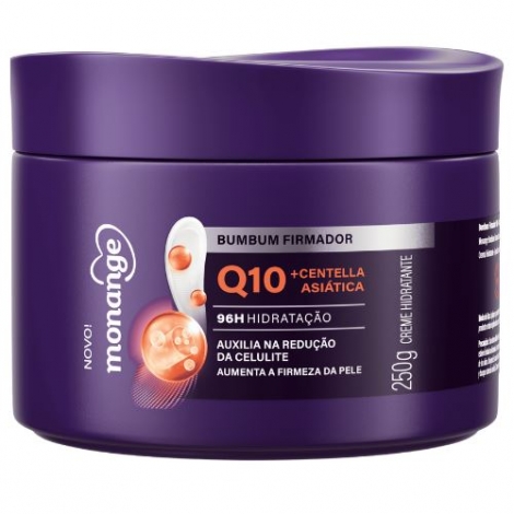 Hidratante Monange Bumbum Firmador Q10 com Centella Asiática 250g