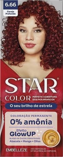 Tinta Star Color sem Amonia 6.66 Cereja Profundo