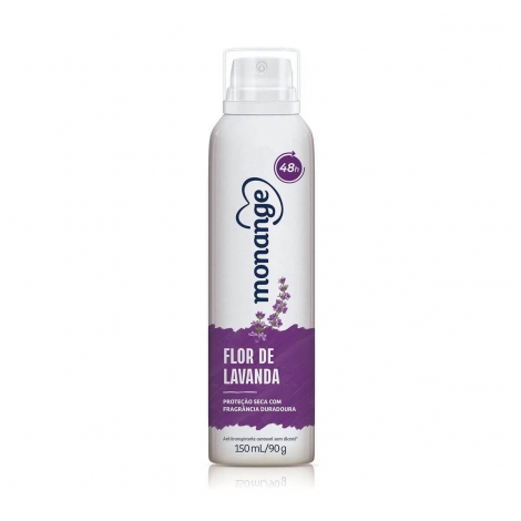 Desodorante Antitranspirante Monange Flor De Lavanda 150ml