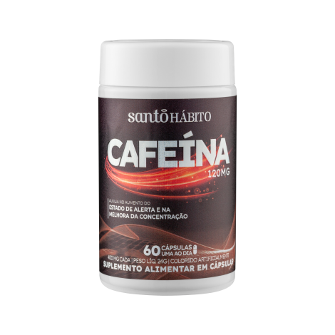 Suplemento Cafeina C60 Caps Santo Habito