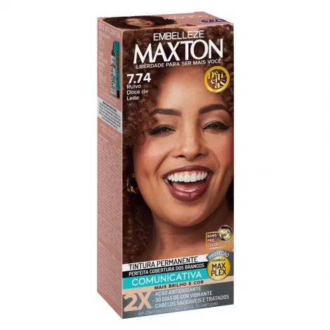 Tinta Maxton 7.74 Ruivo Doce de Leite