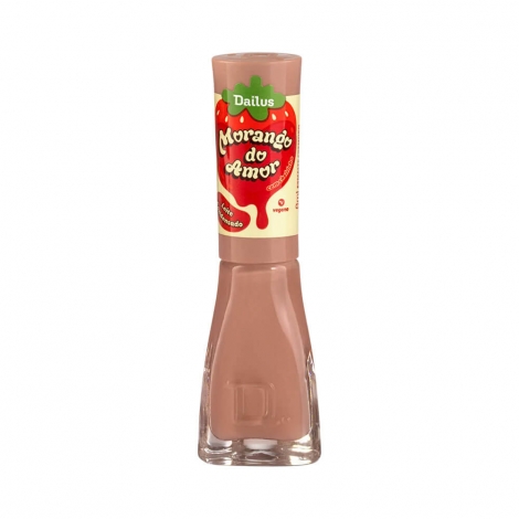 Esmalte Dailus Morango Amor Leite Condensado