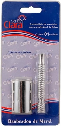 SANTA CLARA APARELHO BARBEAR MASCULINO METAL x 1