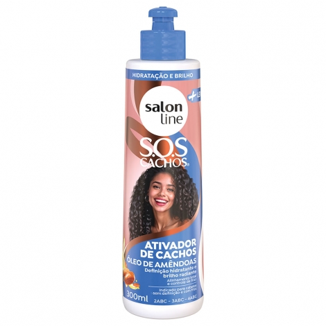 Ativador de Cachos Salon Line S.O.S Leve 300mL