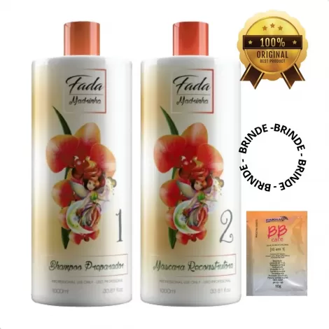 Kit Mascara Reconstrutora Fada Madrinha 1L