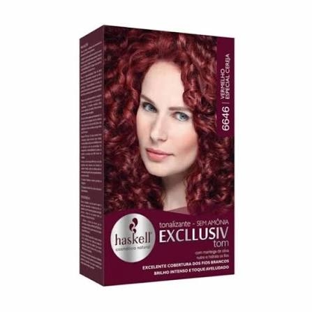 Tonalizante Haskell Vermelho especial Cereja 6646