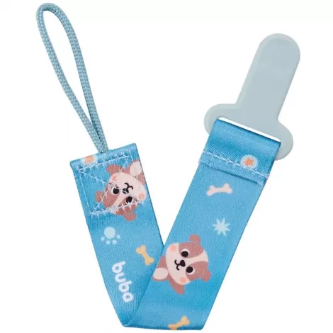 Prendedor De Chupeta Buba Zoo Cachorro AZUL