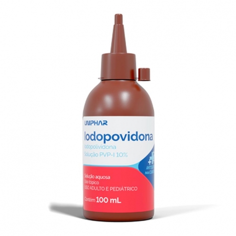 IODOPOVIDONA LIQUIDO 10% 100 ML