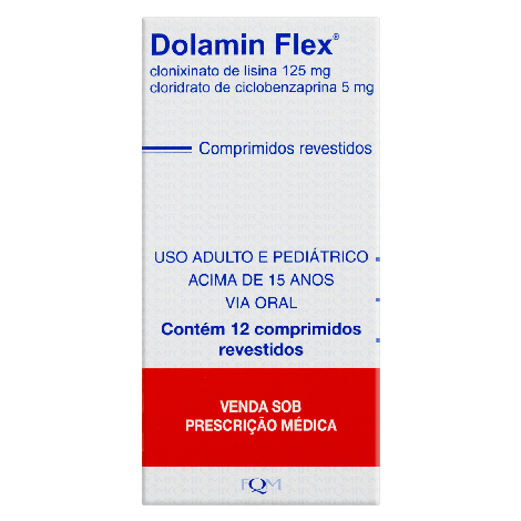 Dolamin Flex 125mg + 5mg 15 comprimidos revestidos
