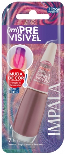 ESMALTE IMPALA (IM)PRE VISIVEL GLAMUROSA/BASIQUINHA - MUDA DE COR