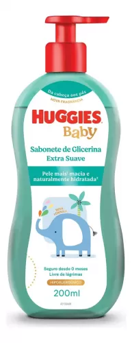 Sabonete Liquido Huggies Extra Suave 200ml