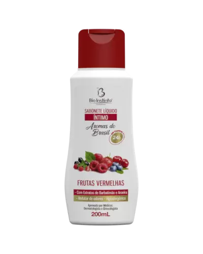 SABONETE LIQUIDO INTIMO FRUTAS VERMELHAS 200 ML BIO INSTINTO