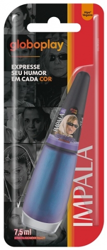 ESMALTE IMPALA GLOBOPLAY ALUCICRAZY ACETINADO 7,5Ml
