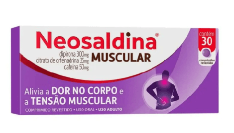 Neosaldina Muscular com 30 comp revestido