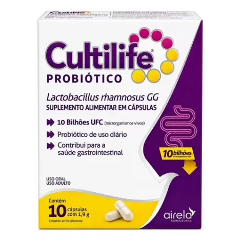 Cultilife 10Cps (Probiotico 10 Bilhoes)