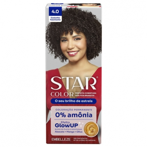 Tinta Star Color se Amonia 4.0 Castanho Fascinante