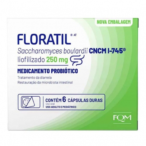Floratil AT 250mg 6 cápsulas