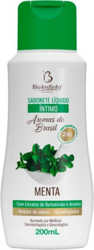 SABONETE LIQUIDO INTIMO MENTA 200 ML BIO INSTINTO