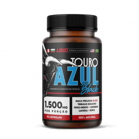 Suplemento Touro Azul 1.500mg 90 Cps
